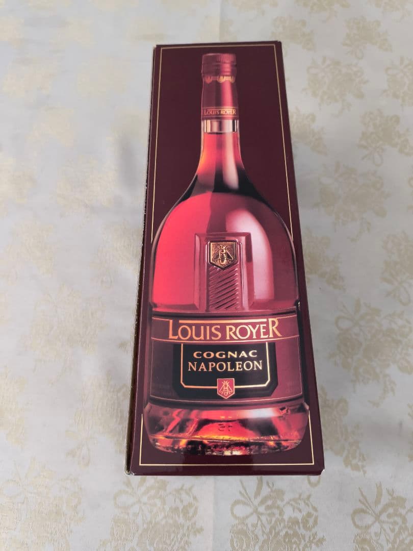 未開栓・古酒】ルイ・ロワイエ ナポレオン コニャック 箱付き 1989年印刷箱