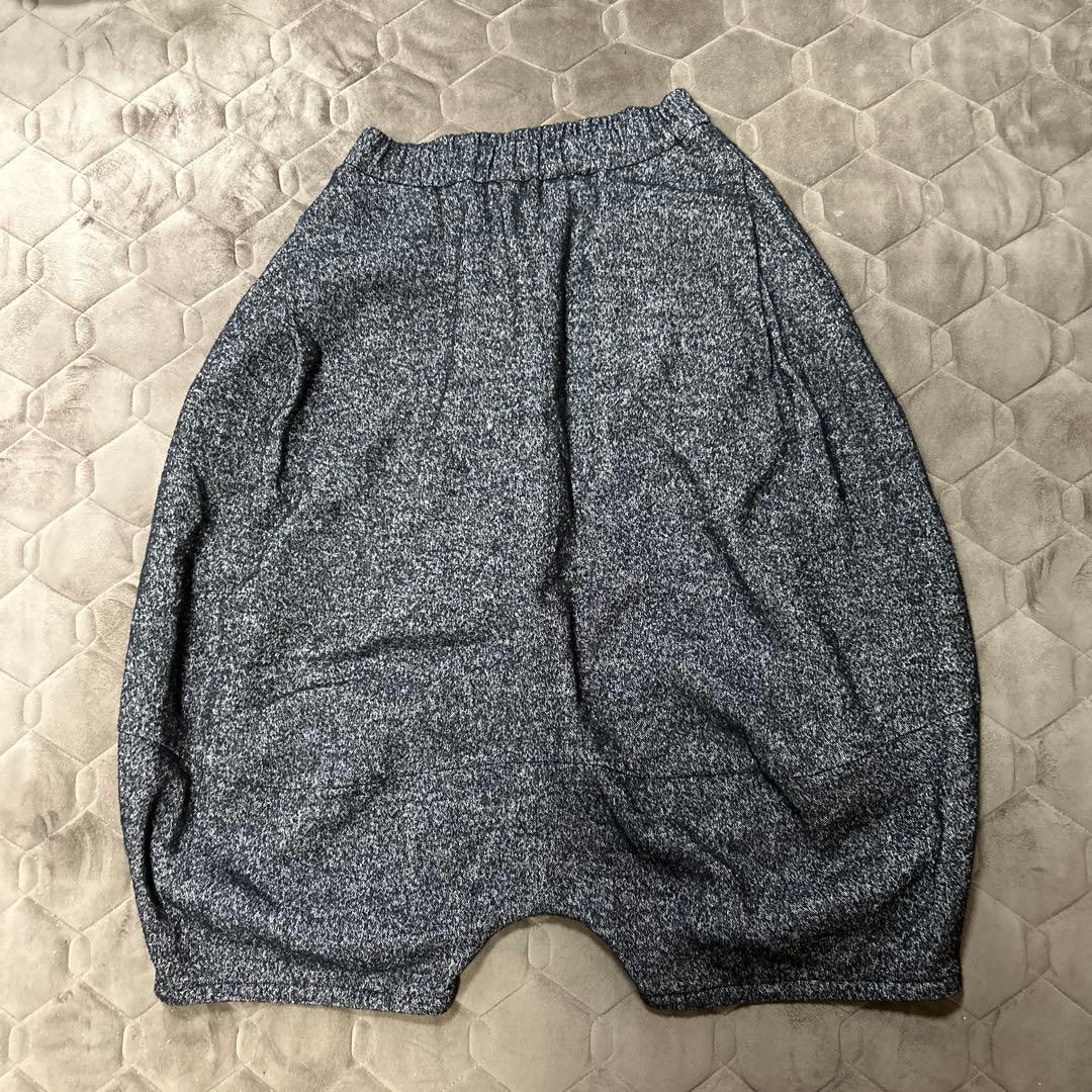 芽風　センソユニコ　秋冬　ウール混　サルエルパンツ　ゆったり