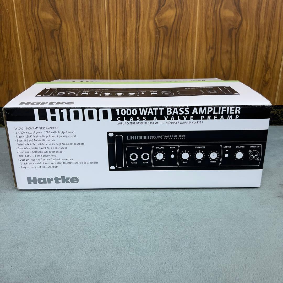 ❶Hartke LH1000 ベースアンプ ❷❸スピーカー➃ラック同時ご購入