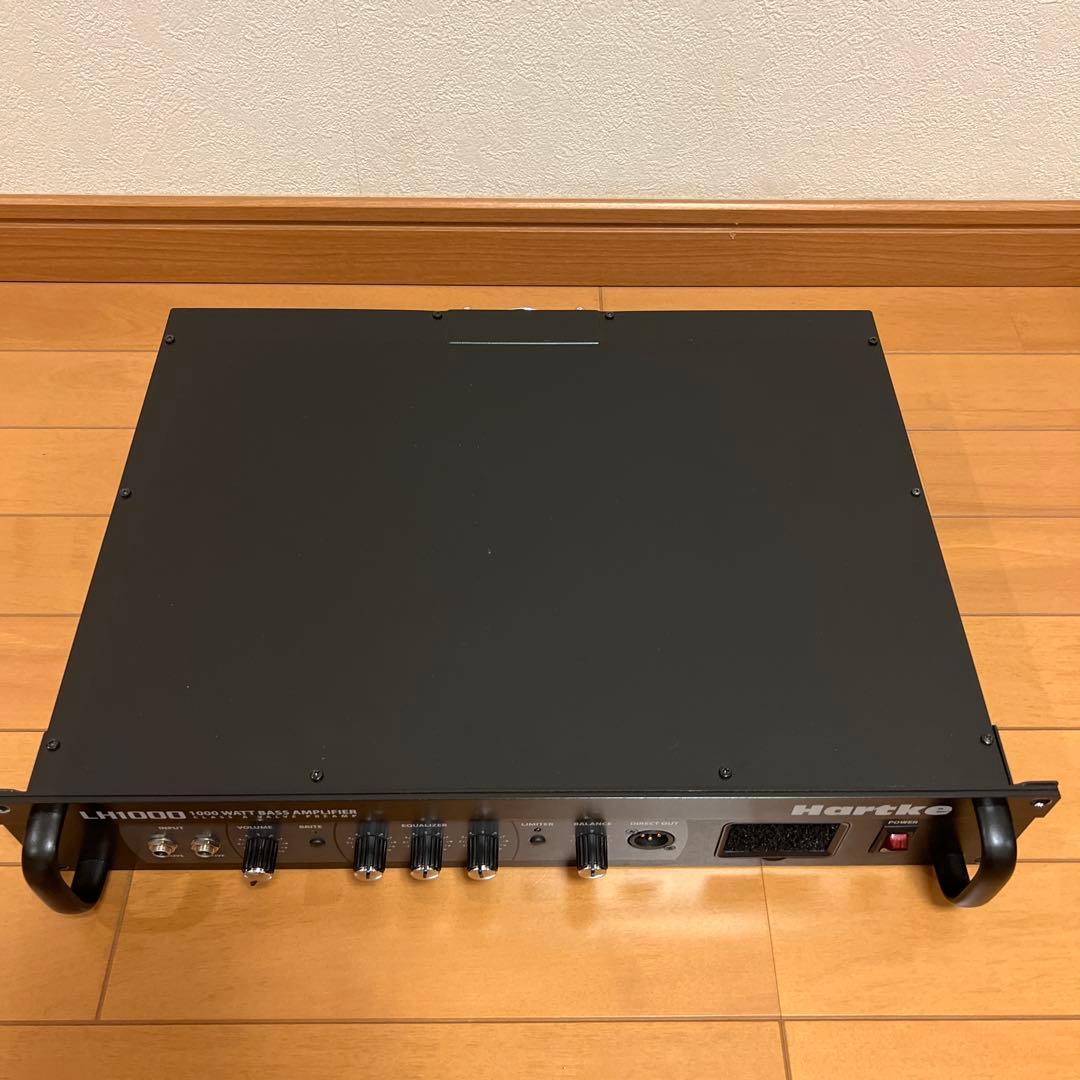 ❶Hartke LH1000 ベースアンプ ❷❸スピーカー➃ラック同時ご購入