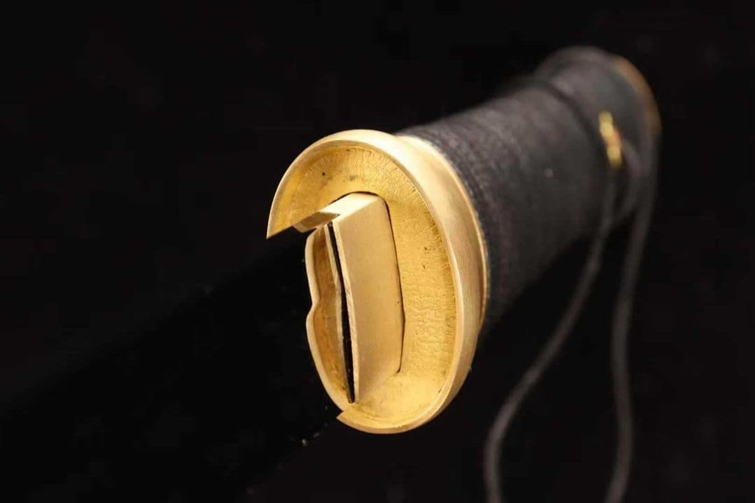 【素銅夢曦】古兵器 武具 刀装具 日本刀　模造刀 居合刀 武士道 鑑賞用 美術刀