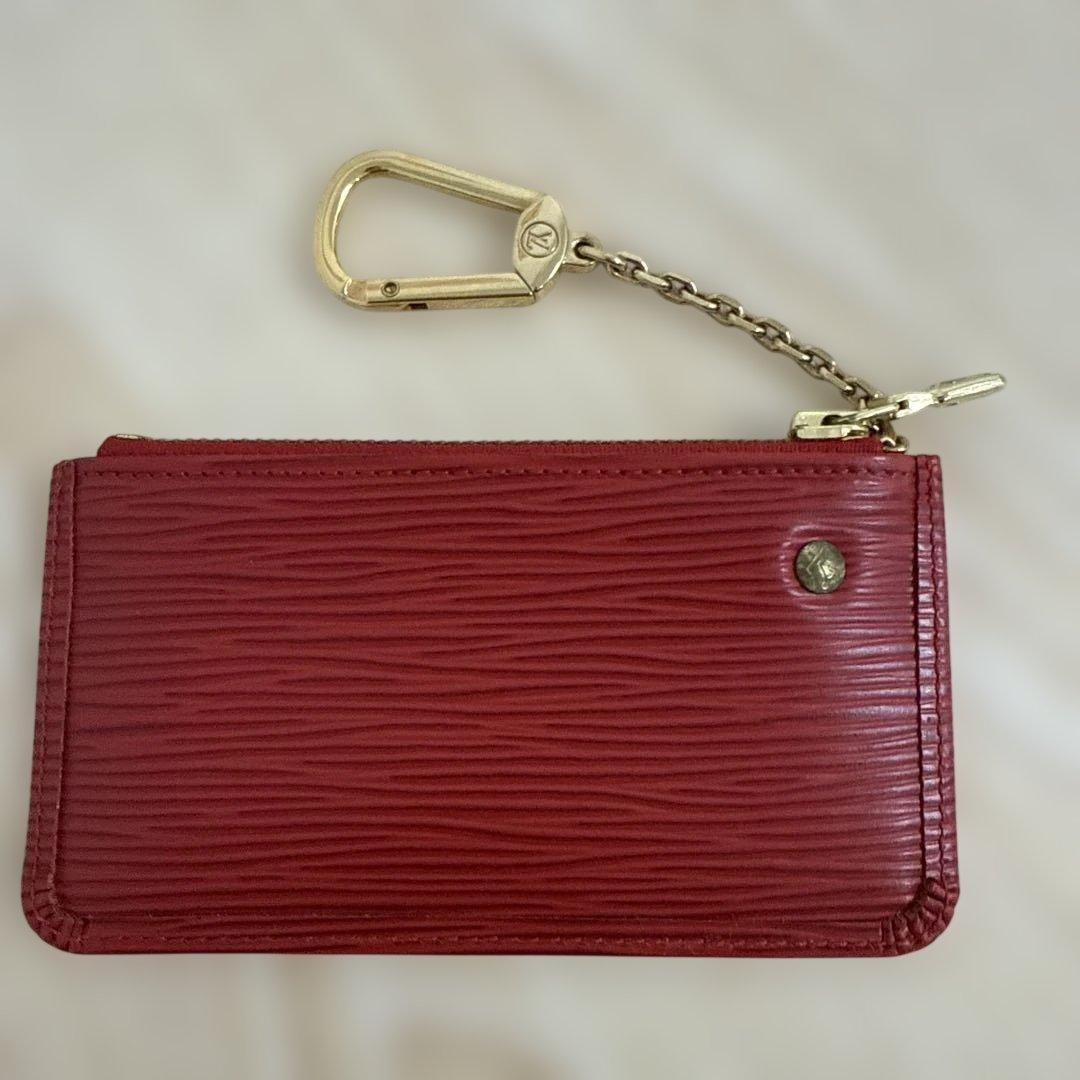 ルイビィトン　エピレザーケース ゴールド金具付き