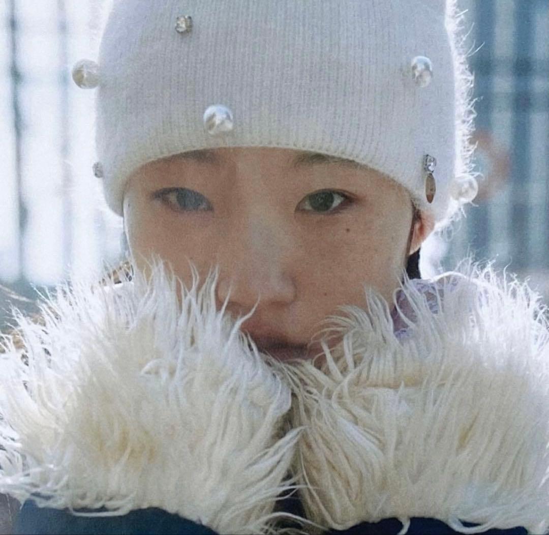 litmus ニット帽 メゾンルルピノット maison lulu pinot - メルカリ