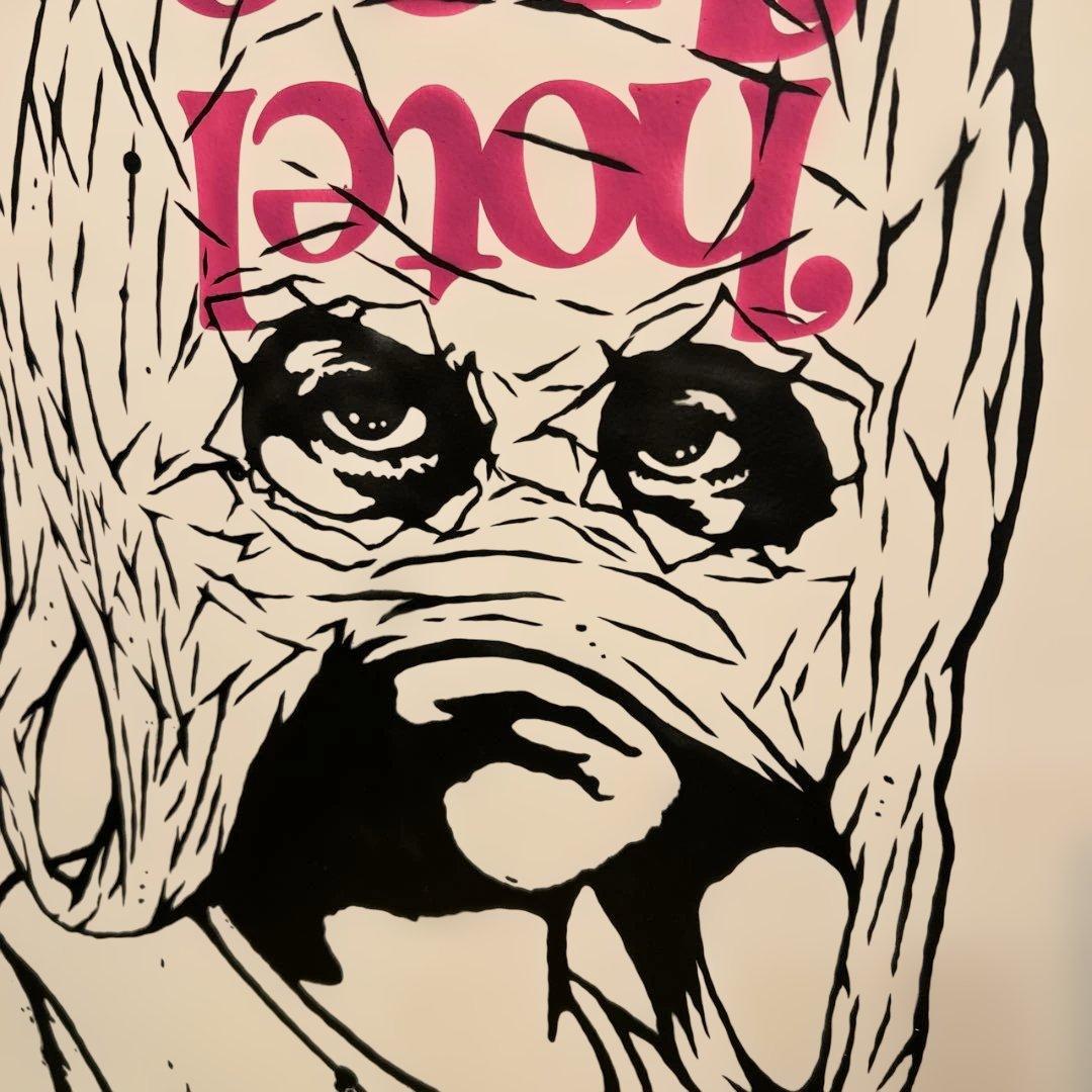 正規品）ヒャクラク 現代アート原画絵画検索用）バンクシー草間弥生