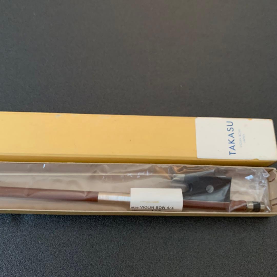 タカス　ヴァイオリン弓　4/4大人用　新品未使用品