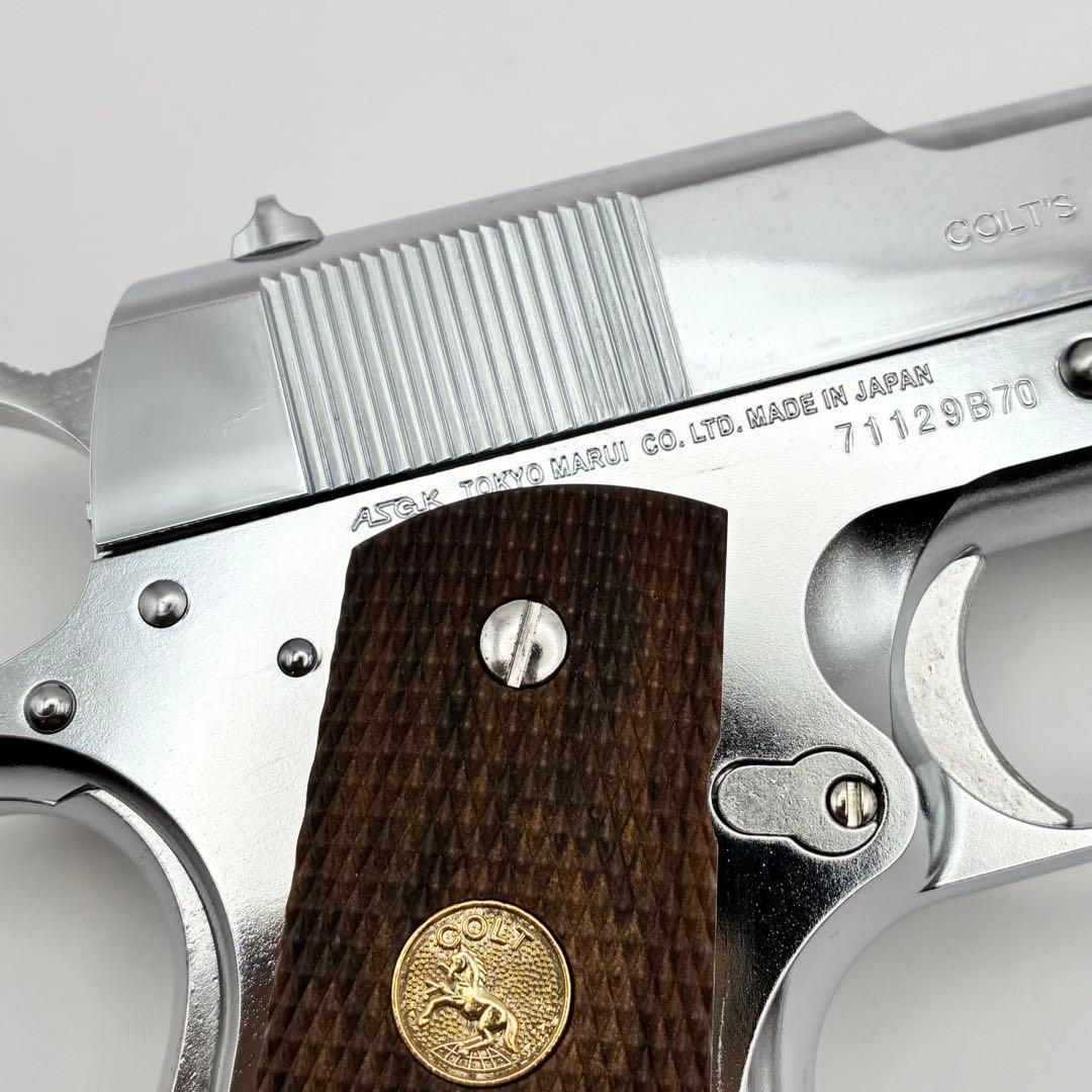TOKYO MARUI 東京マルイ コルトガバメント ニッケルフィニッシュ