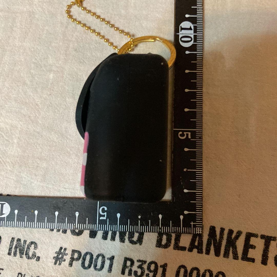 ミニー　キーホルダー　ラバー　バッグ　小物入れ　ディズニー　マウス　ピンク