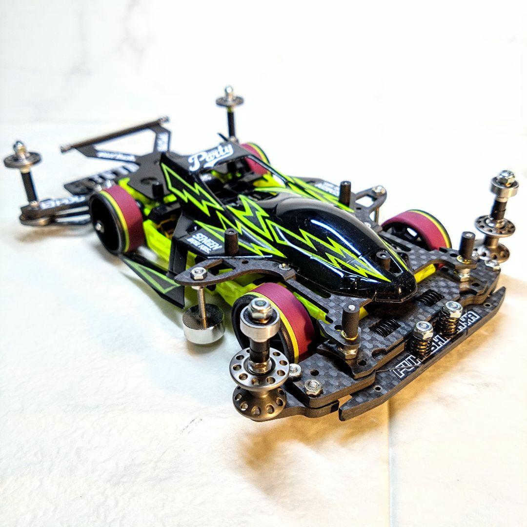 ミニ四駆　完成品　サンダーショット　MSフレキ　サンダーショットjr