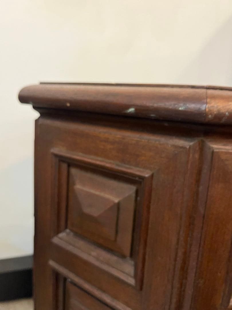 スペイン アンティーク オクタゴンサイドテーブル