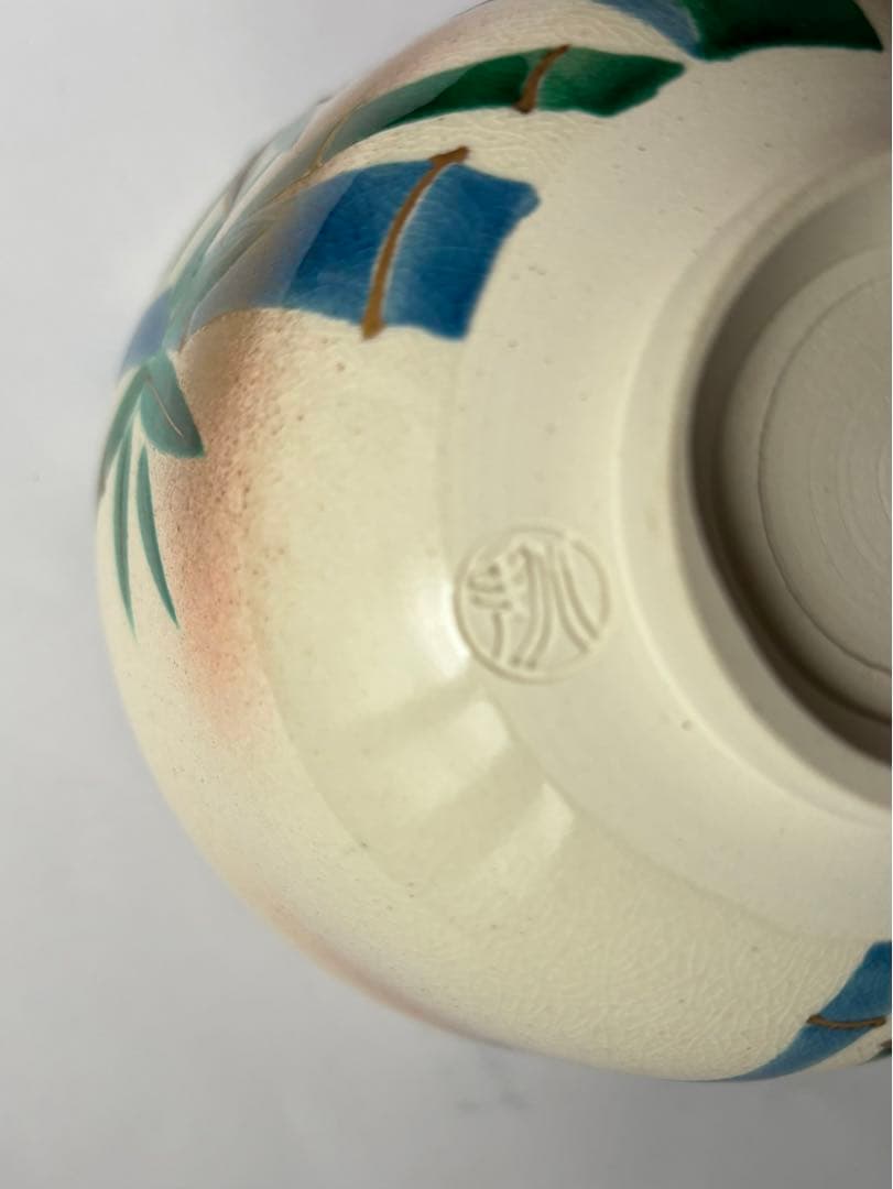 抹茶碗 京焼 清水明 北斗造り 仁清 月の光 ア27 美術品・