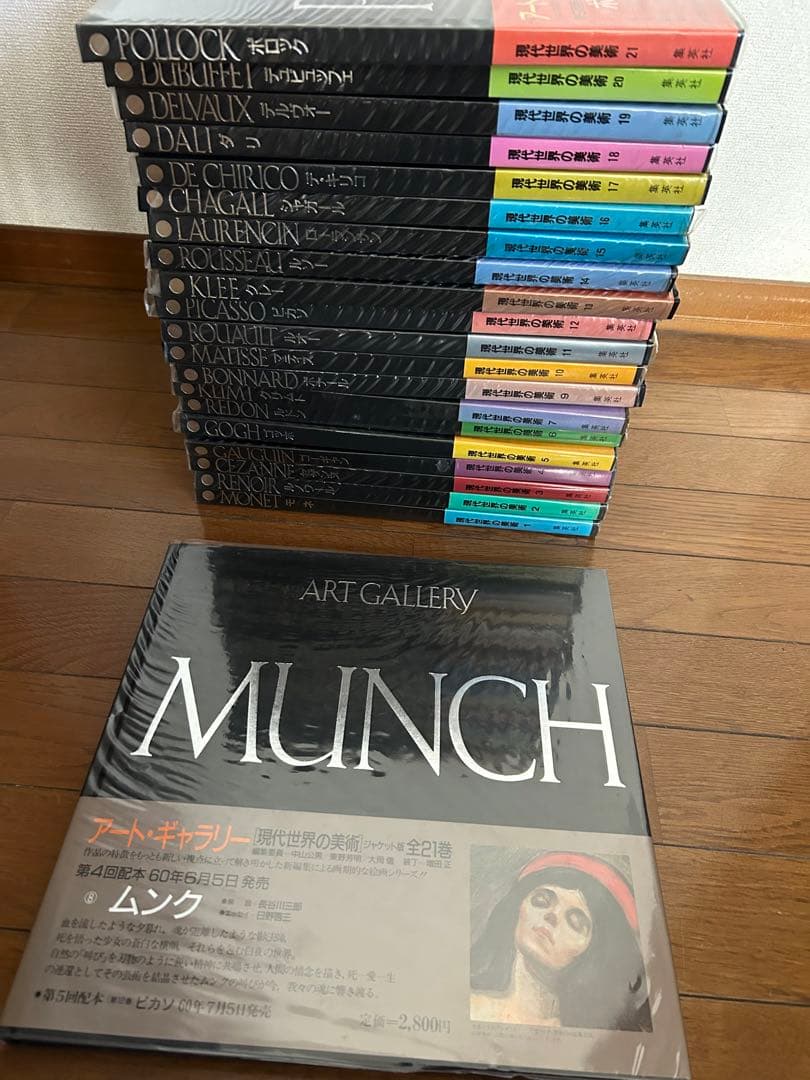 お得 集英社アートギャラリー 現代美術の巨匠シリーズ全21巻