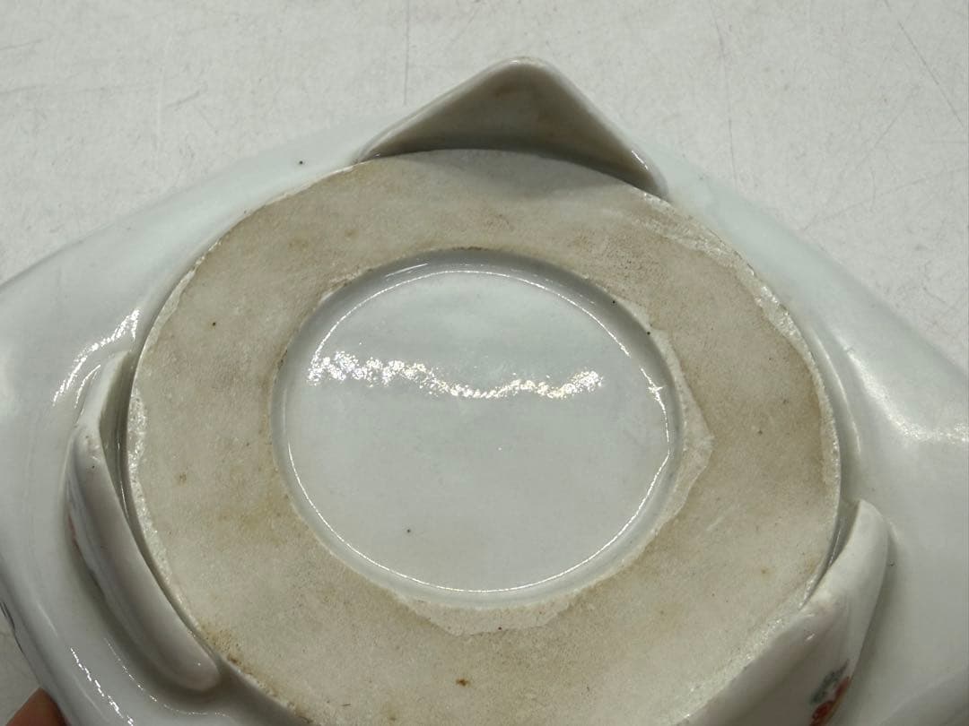 柿右衛門　獅子紋　三足菱形小皿① 送料込み251217