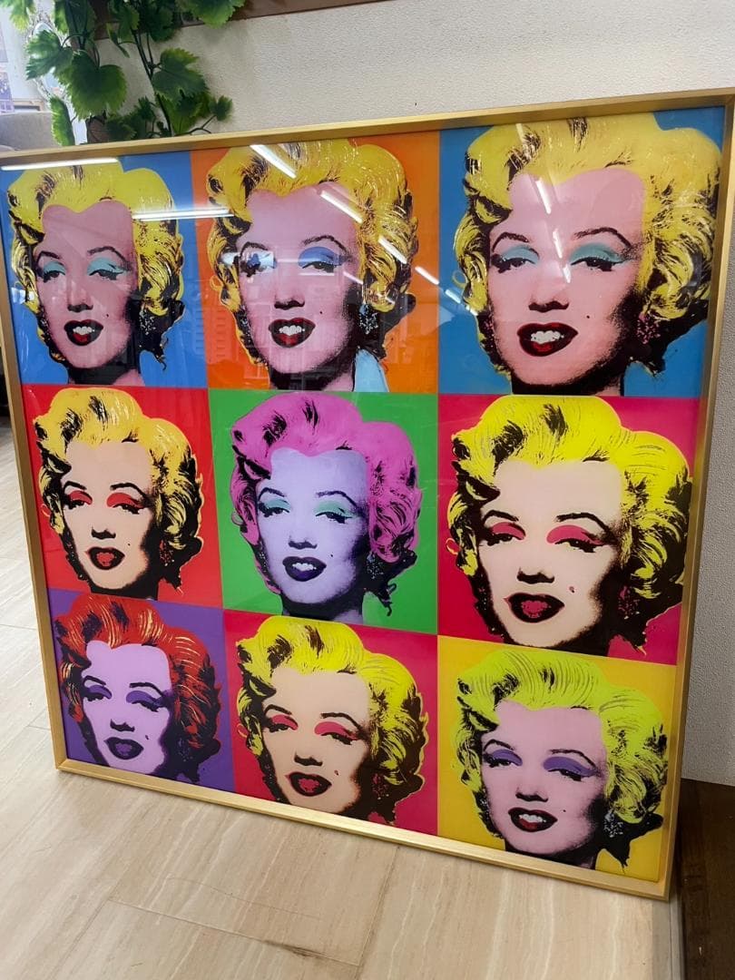 アートパネル マリリンモンロー 絵 アート 絵画 額縁 額絵 ポスター 壁掛け