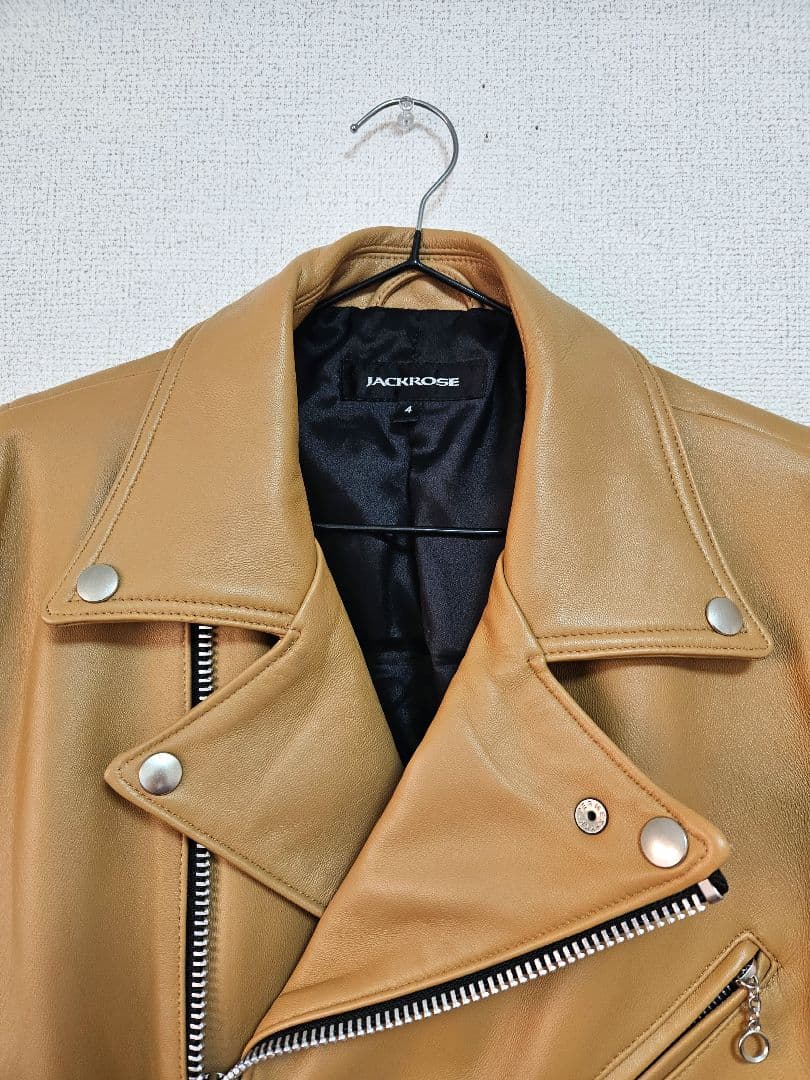 JACKROSE オンライン限定 ラムレザージャケット - メルカリ