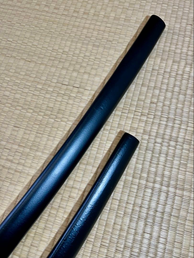 模造刀 太刀 脇差し 2本セット！　※刀身に龍の刻印あり（バラ売り不可）