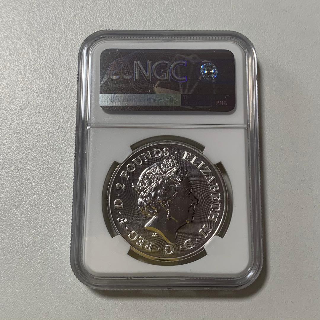 2021年 エルトンジョン 銀貨 NGC MS69 ファーストリリース - メルカリ