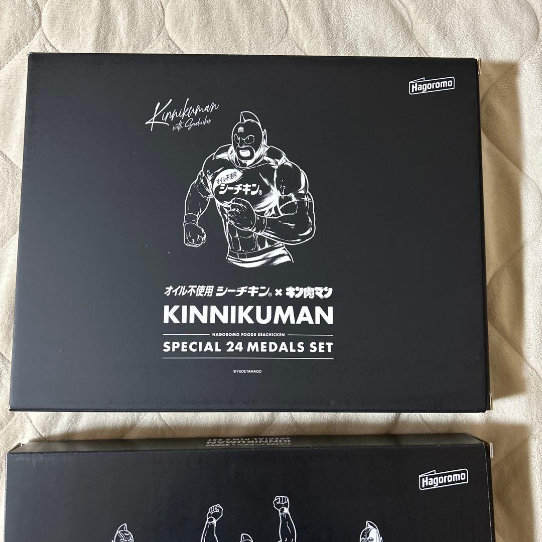 キン肉マン　シーチキン　コラボ　メダル　ピンズ　セット