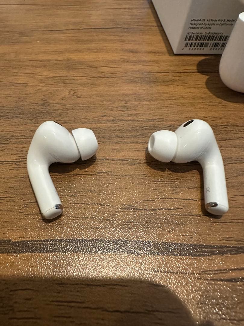 Apple AirPodsPro3 箱、イヤーピース付き AirPods Pro3 イヤーチップ 3