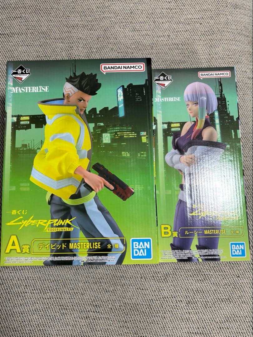 サイバーパンク 一番くじ A賞 B賞C賞セット