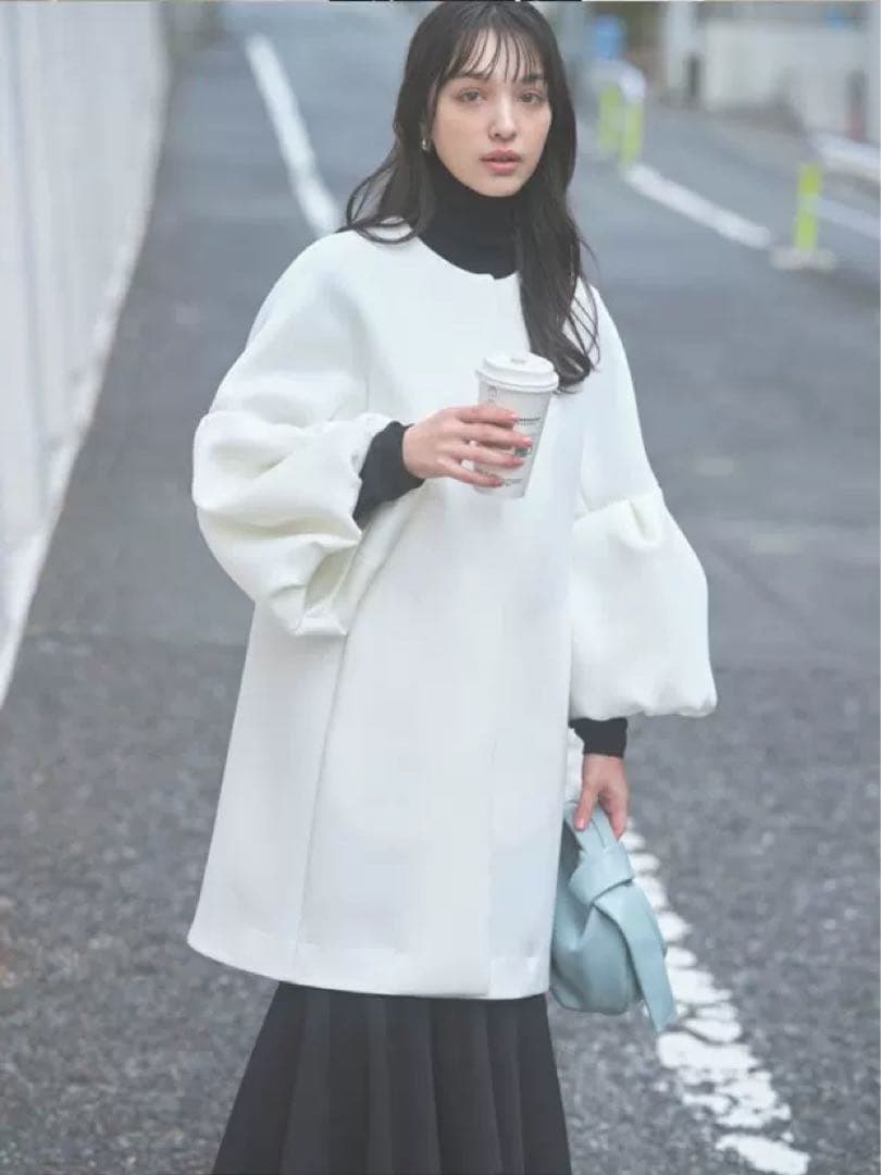 CELFORD セルフォード バルーンスリーブコクーンコート