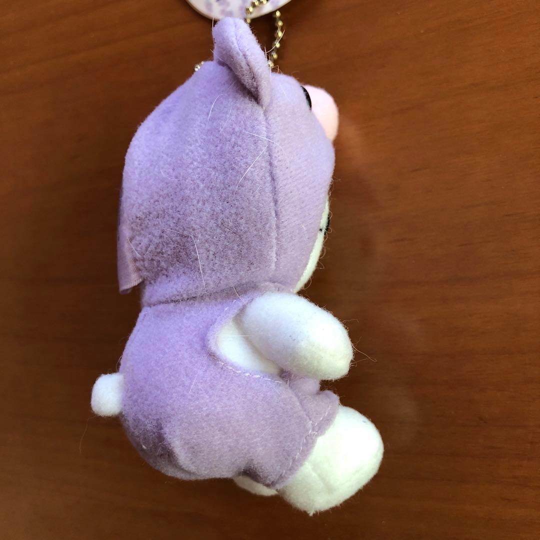 ぬいぐるみキーホルダー　キティちゃん（２００２開運　ラベンダー）【２個セット】