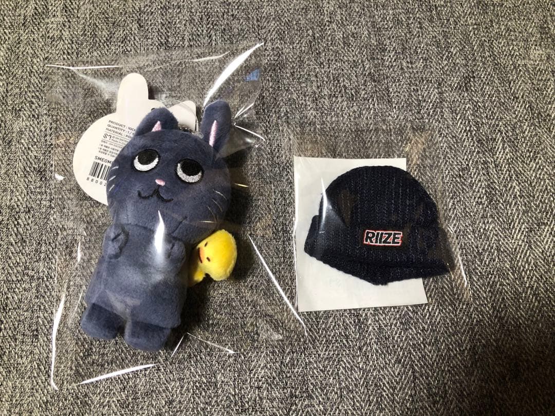 riizeウォンビンぬいぐるみ トニャンドク 10㎝ ドール&ビーニーセット