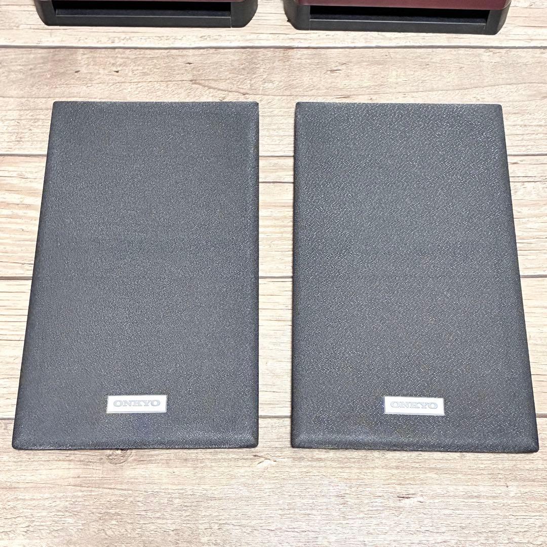 名機 ONKYO D-152E スピーカーシステム 木目調 シリアル同一 - メルカリ