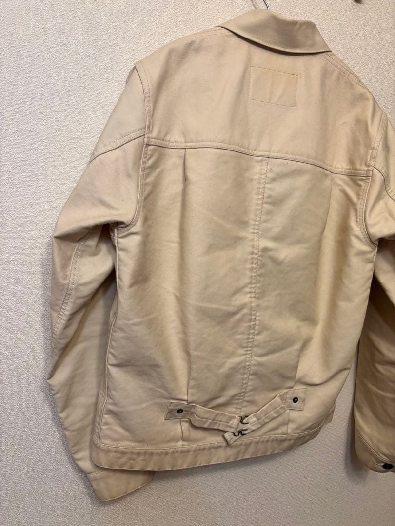 pablo vinci oiled chino trucker セットアップ