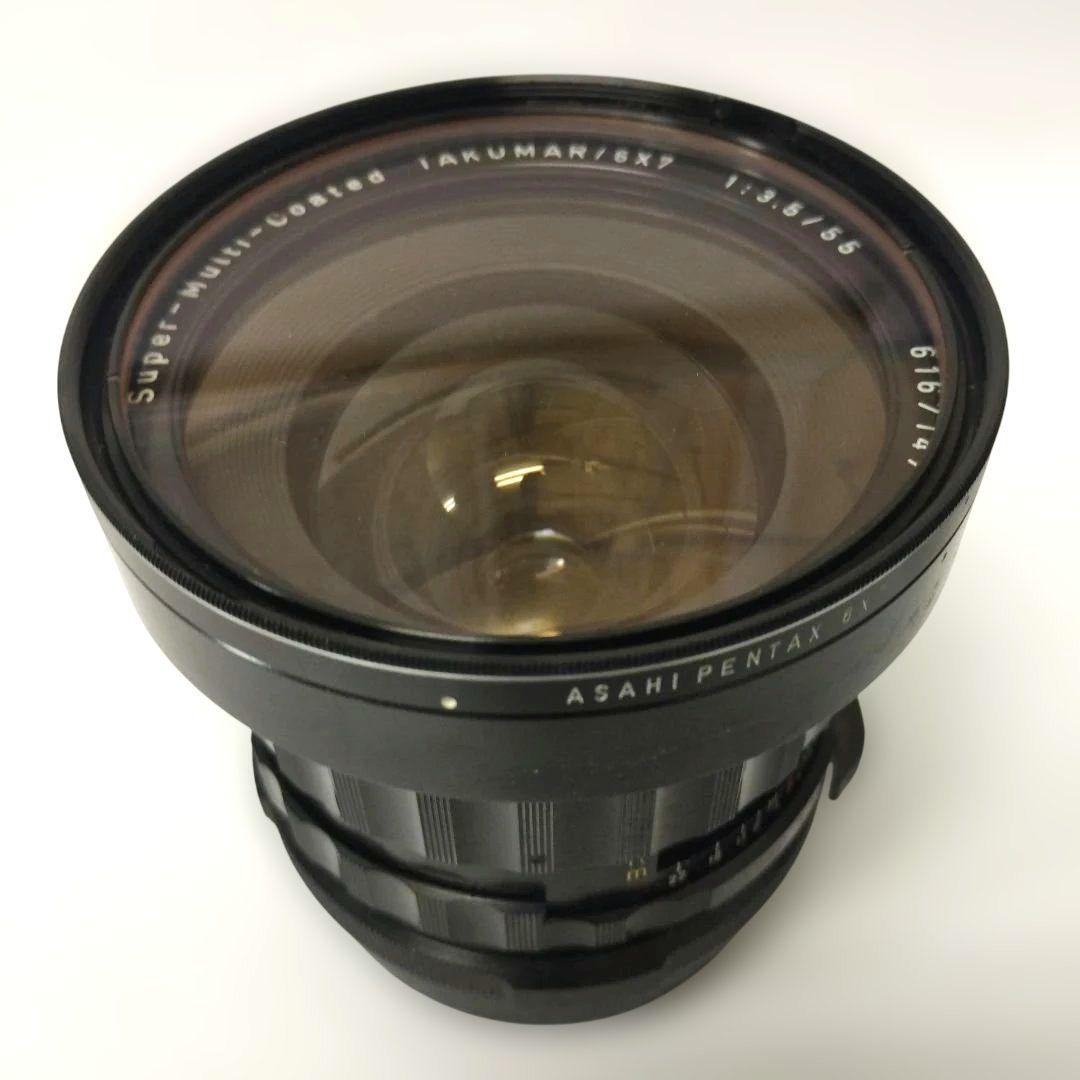 じ*行様 ペンタックス67用 TAKUMAR/6✕7 1:3.5/55 ファイン