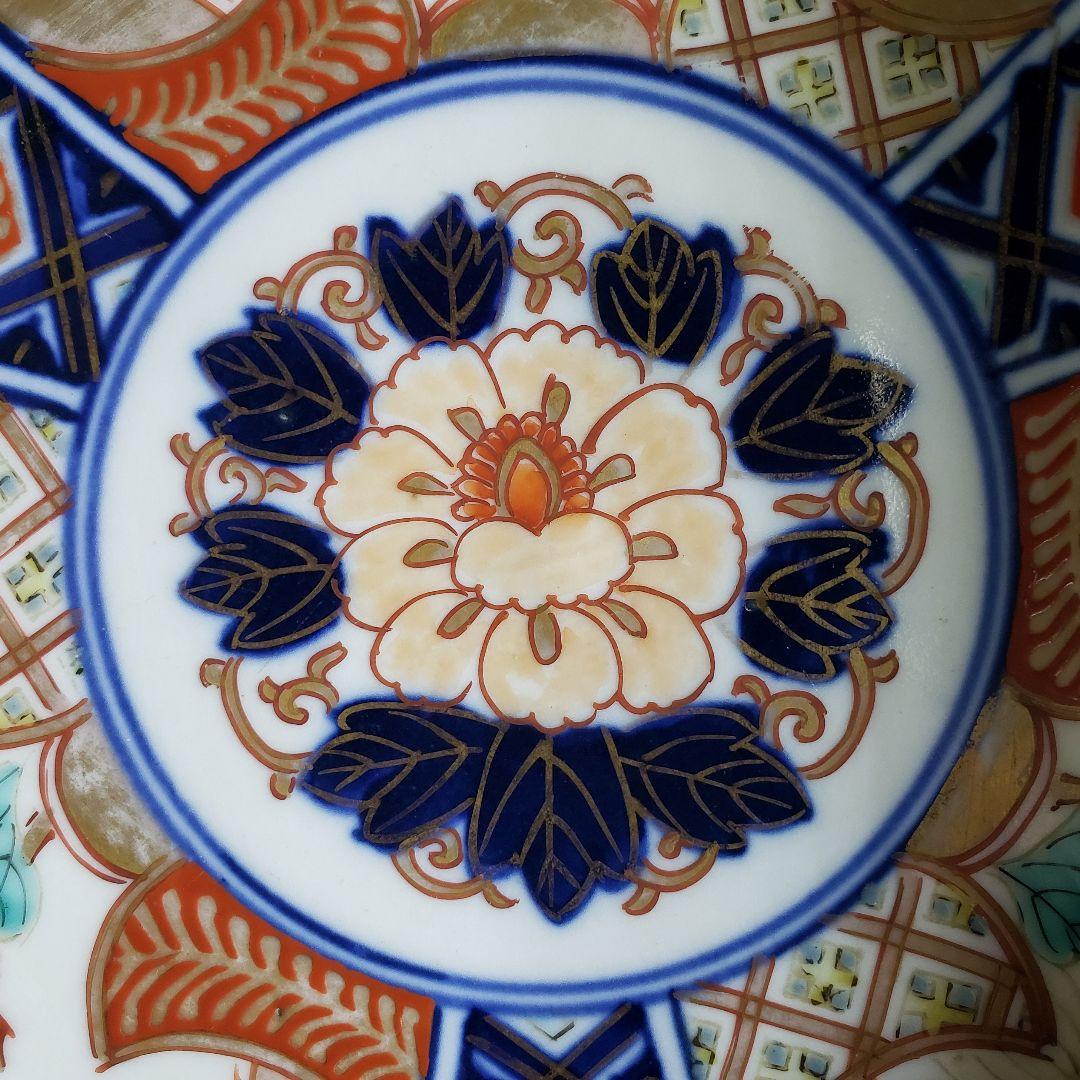 鉢 丼 古伊万里 色絵 牡丹 菊 幽霊 江戸後期 明治 珍品 - メルカリ