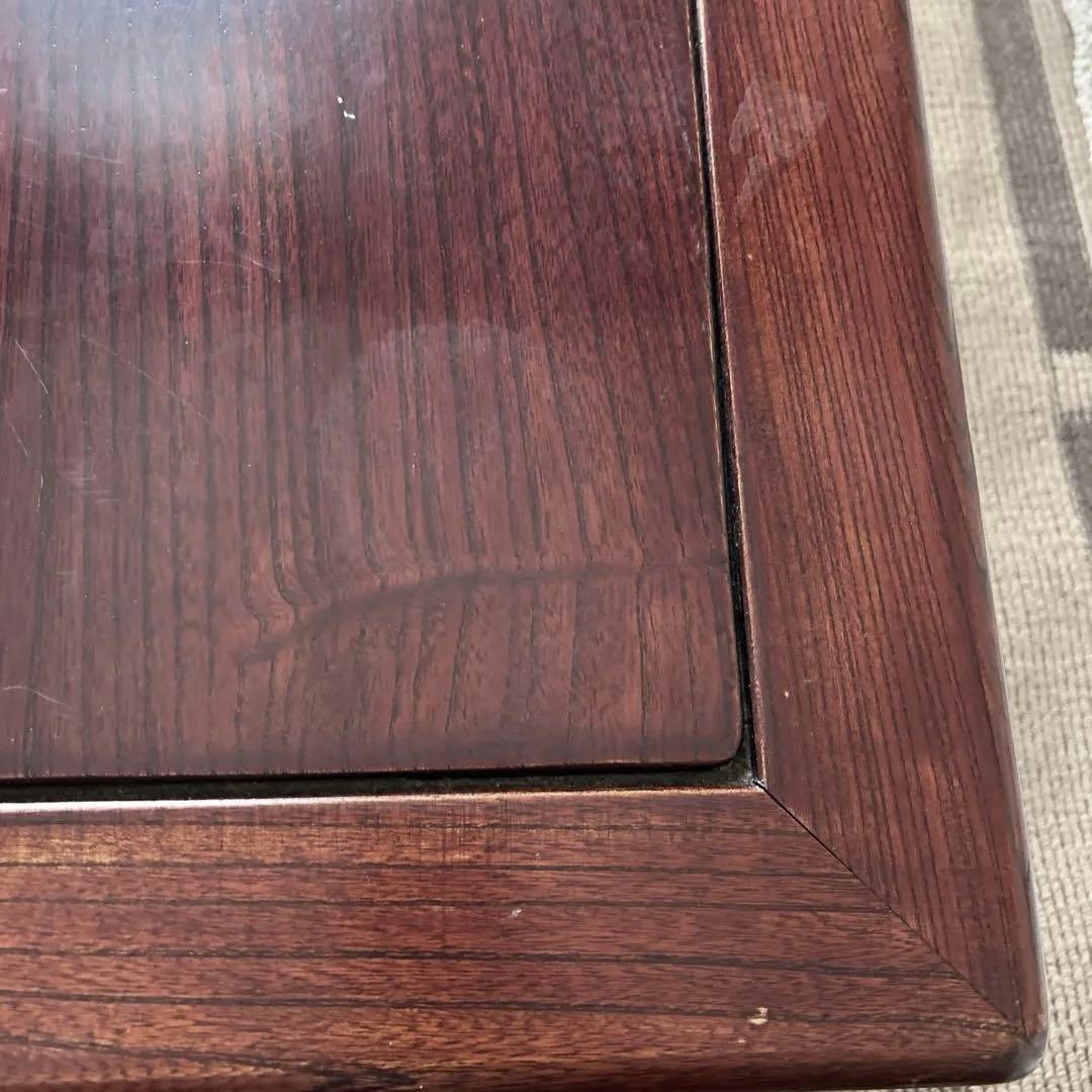 たのメル便 1950年代昭和レトロ 紫檀 ダークブラウン座卓