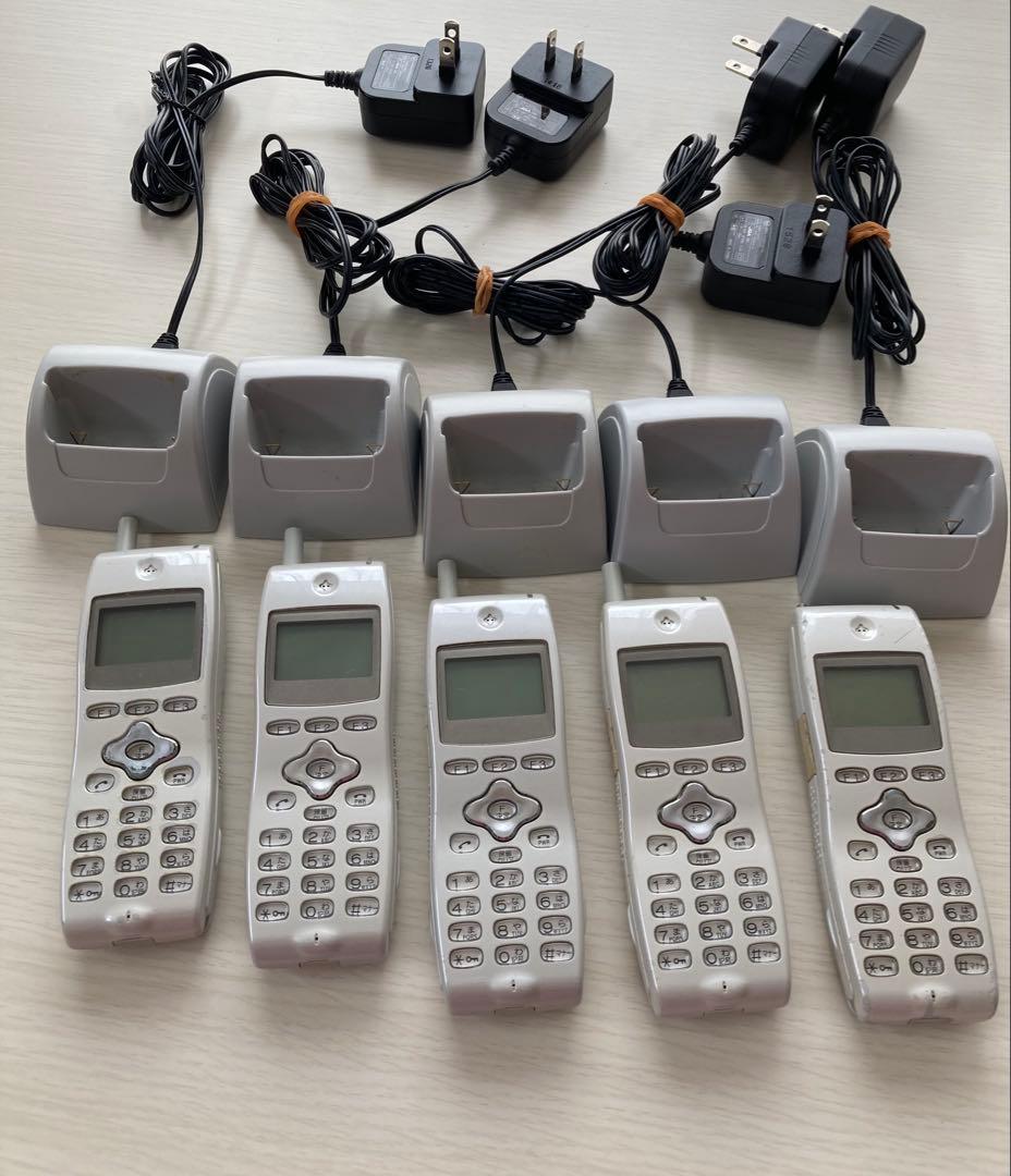 PHS子機 OKI オキUM7700 計5台セットナースコール中古