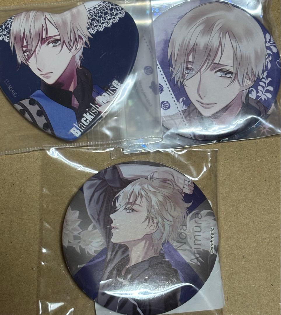 Blackish House ブラハ 有村乃亜 缶バッジ セット