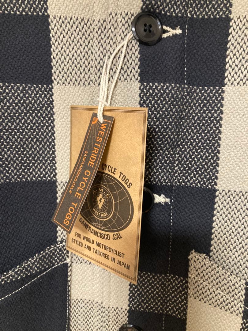 WESTRIDE ウエストライド チェック ジャケット L