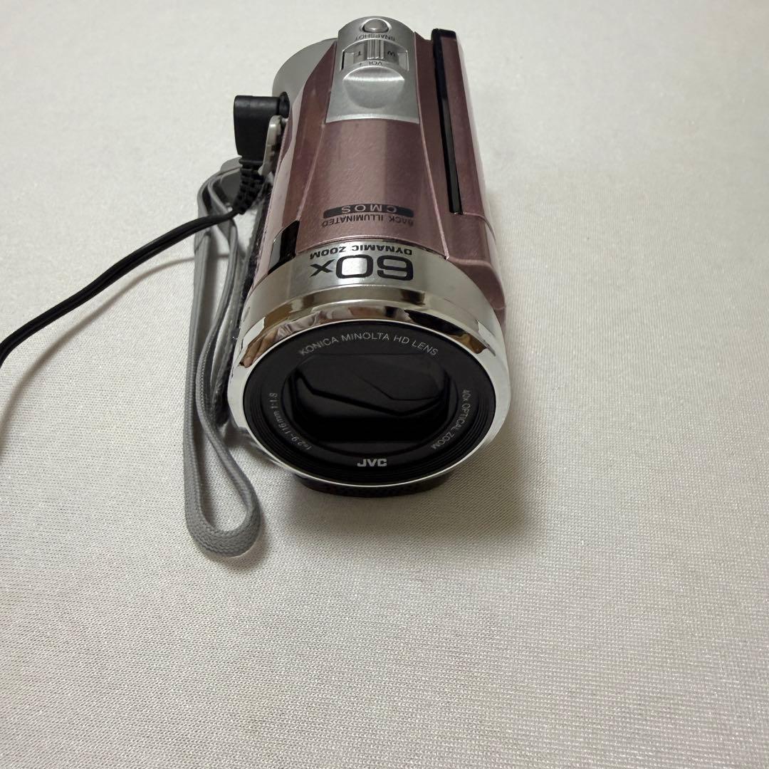 JVC ビデオカメラ GZ-E325-P フルHD 光学40倍/最大60倍ズーム