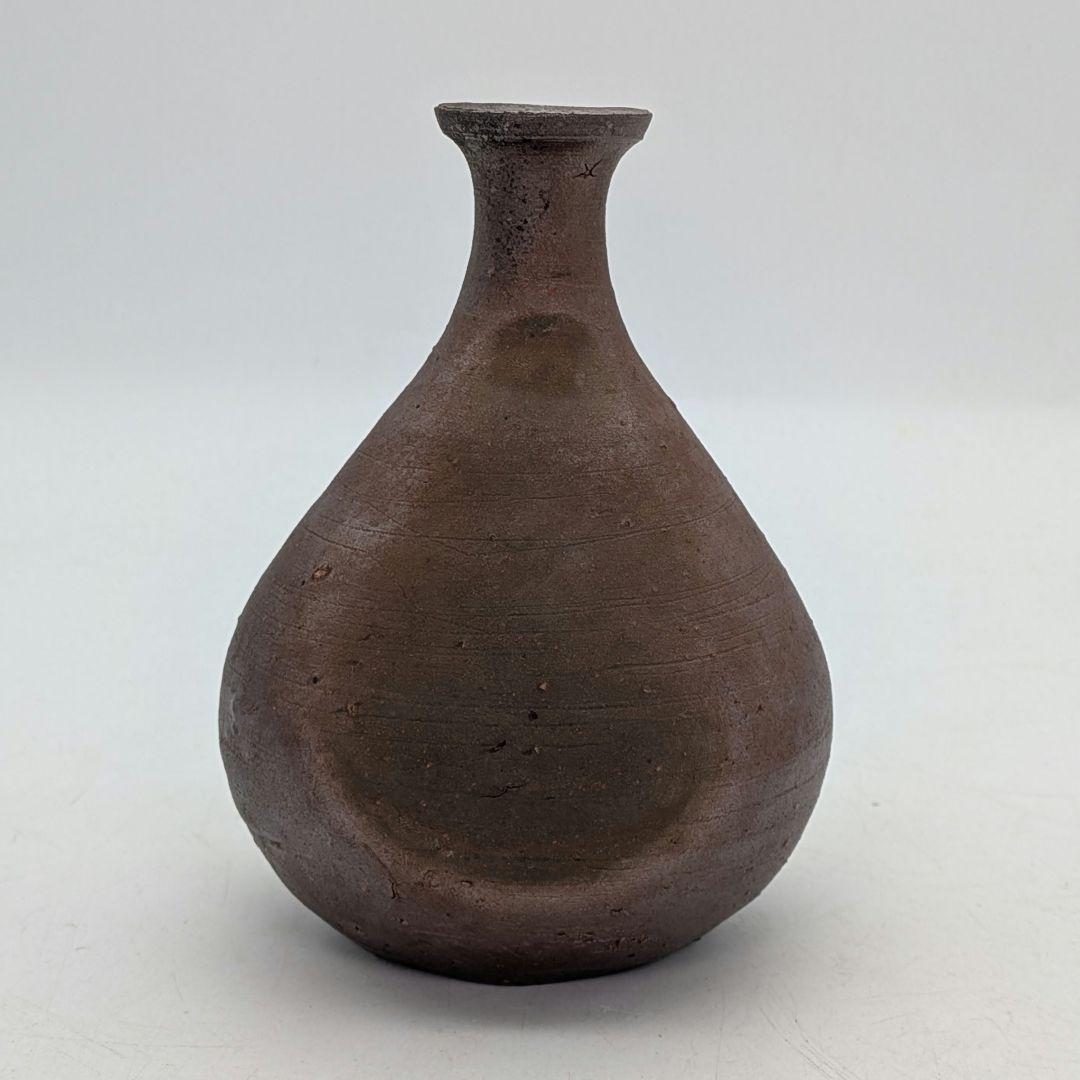 人間国宝 藤原雄 備前焼 徳利 用心箱合布 とっくり 酒器 食器 一輪挿し花