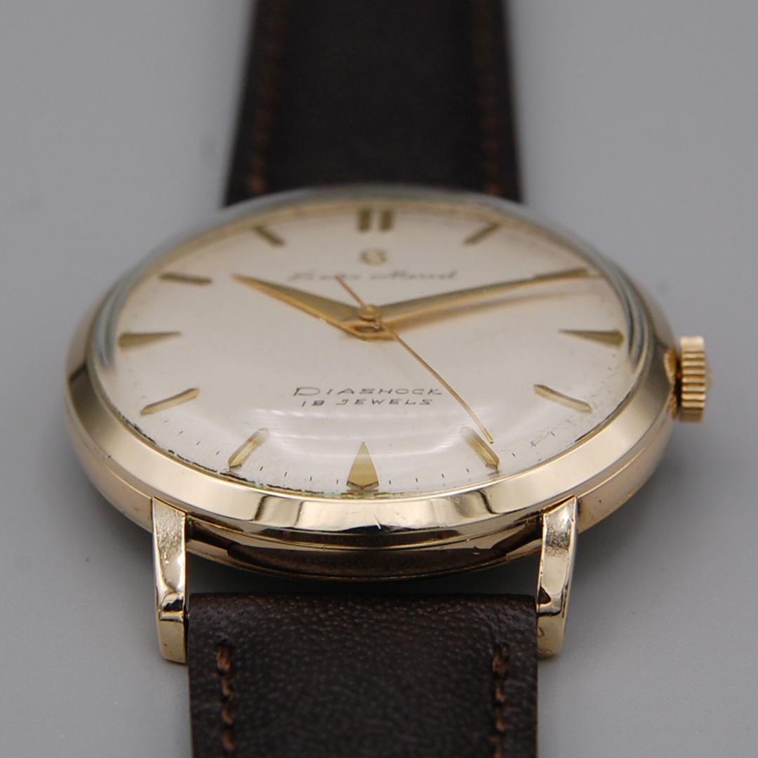 【OH済み】セイコー マーベル 19石 赤機械 手巻き時計【美品】