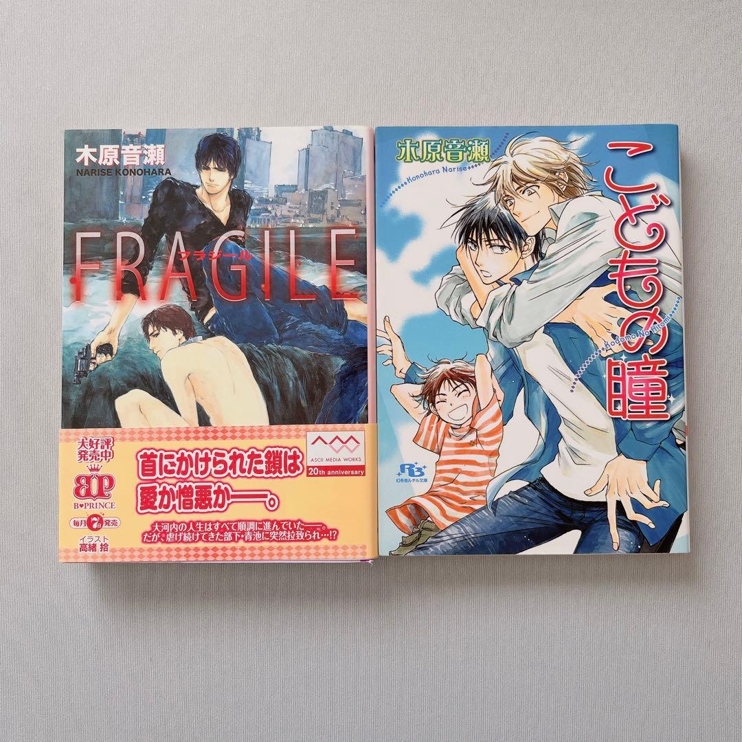 木原音瀬 商業BL小説本セット 17冊＋おまけ - メルカリ