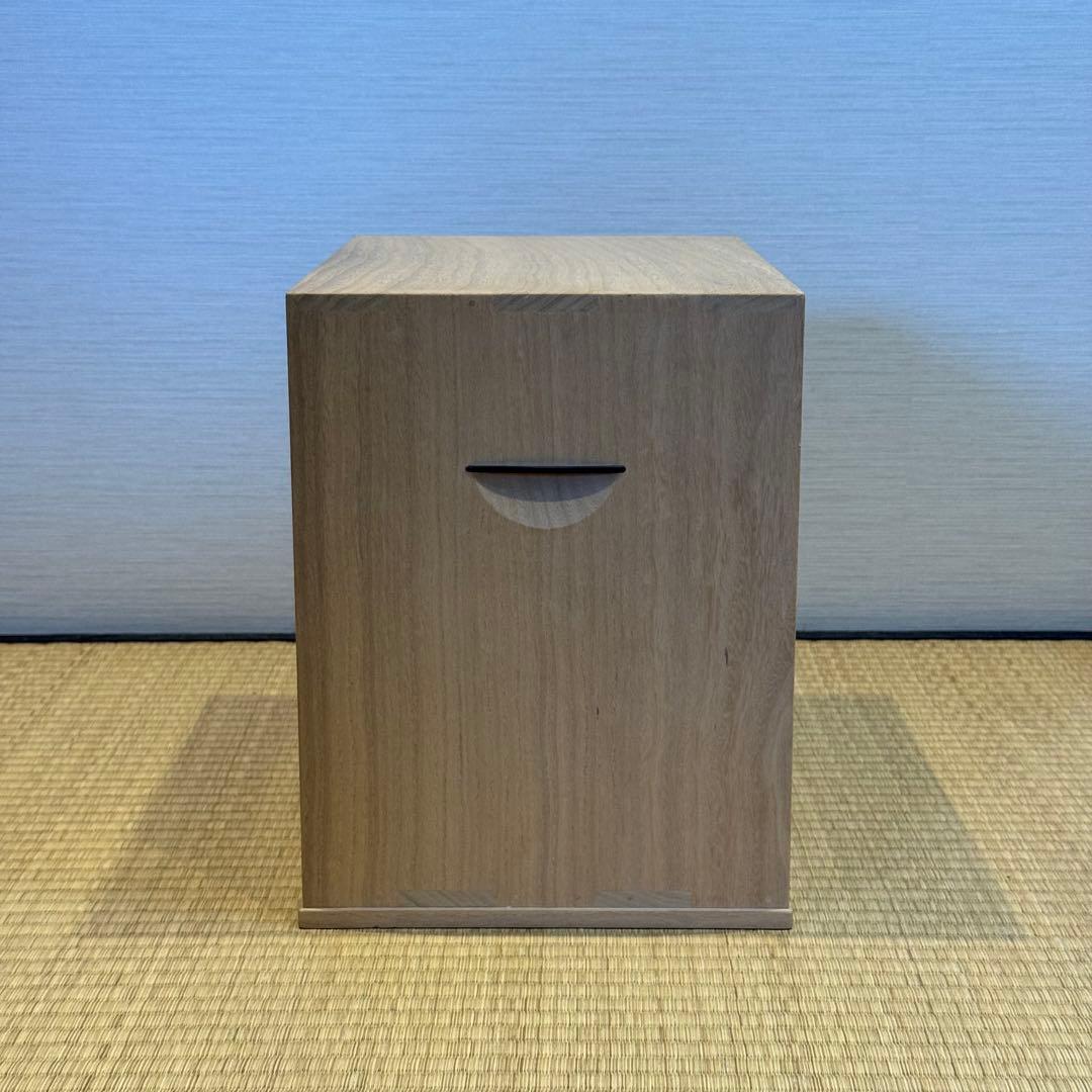 指物師 萩井一丘 作 桐器局 共箱 美品 未使用 茶道具