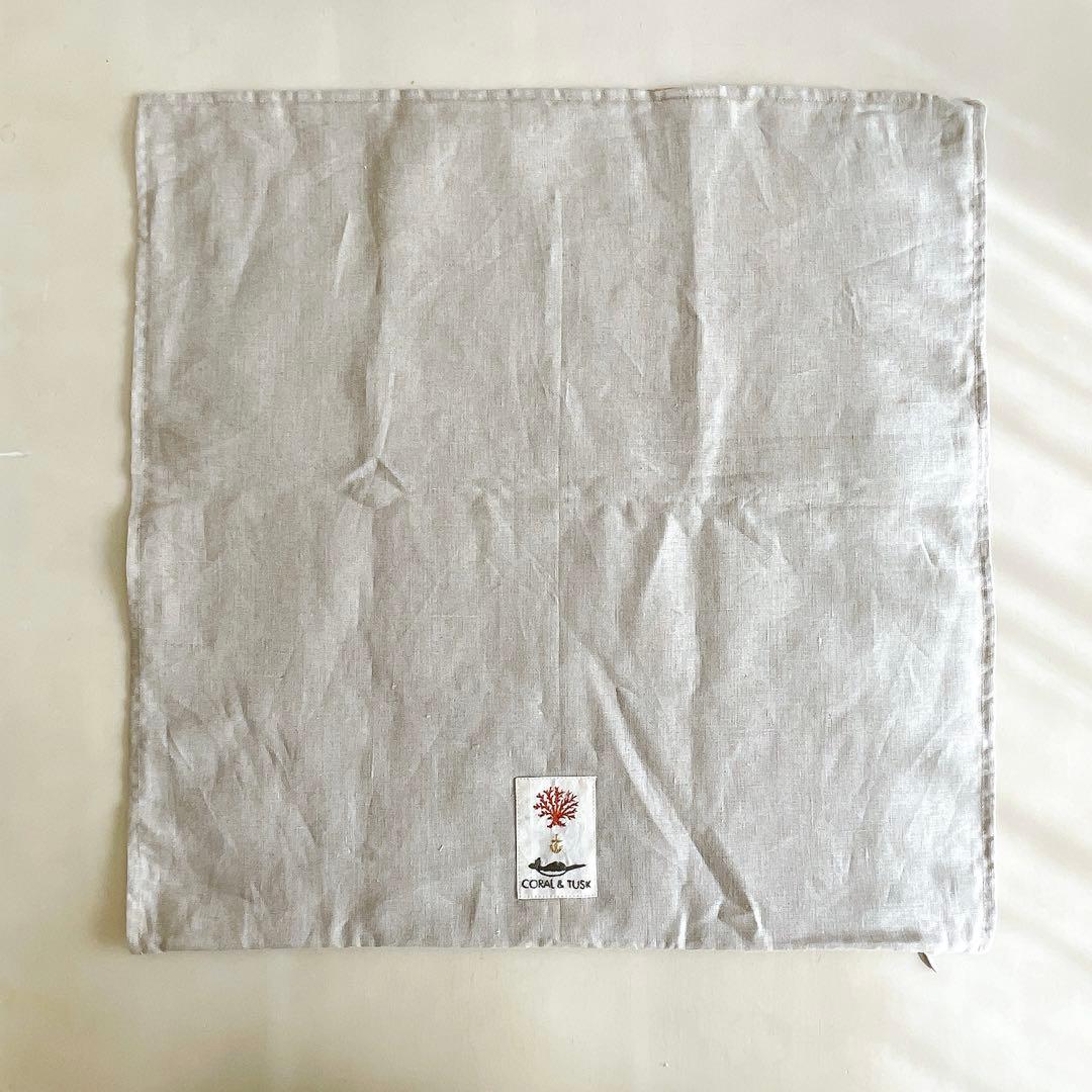 Coral & Tusk クッションカバー ウサギ 花 春 コーラルアンドタスク