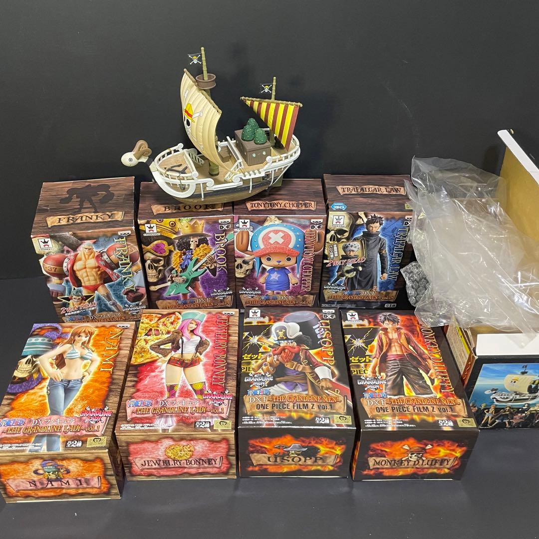 ワンピース グランドラインメン フィギュアセット メリー号付き