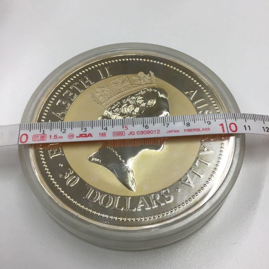 オーストラリア30ドル銀貨純銀1kg