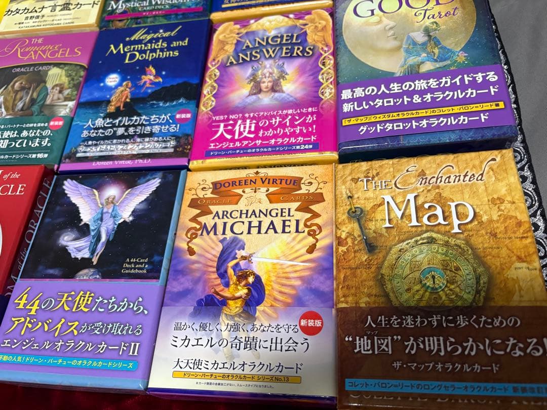 ロマンスエンジェルオラクルカード　全部で18点