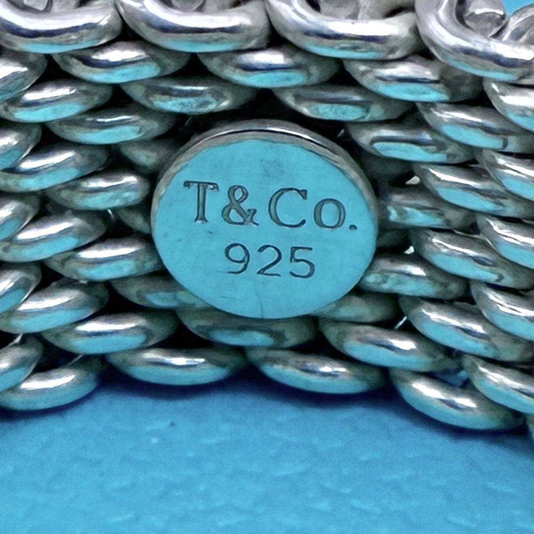 【大きいサイズ】ティファニー 19号 サマセットリング シルバー 指輪 美品