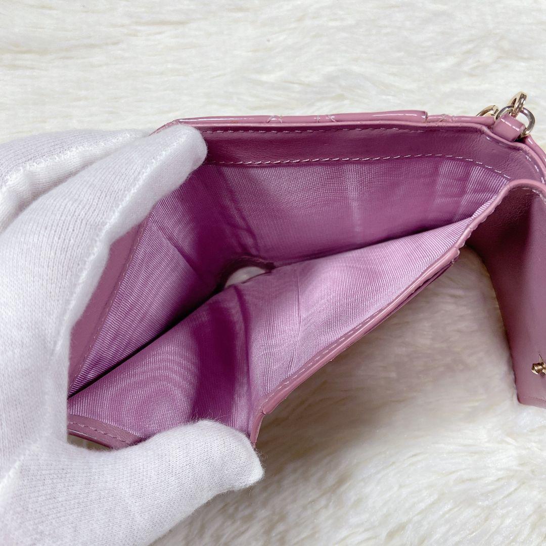 lady dior ロータスウォレット ラベンダー DIOR | Lady Dior Lotus