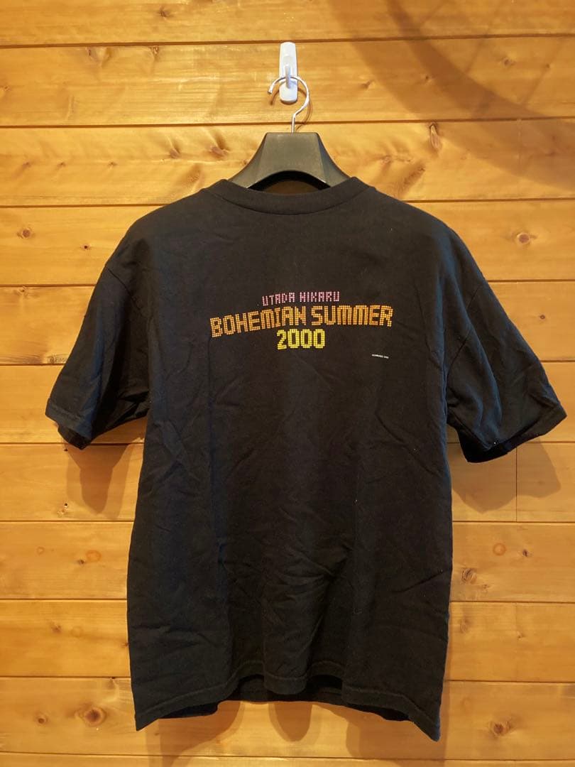 宇多田ヒカル HIKARU UTADA Bohemian Summer 2000 ツアー Tシャツ size