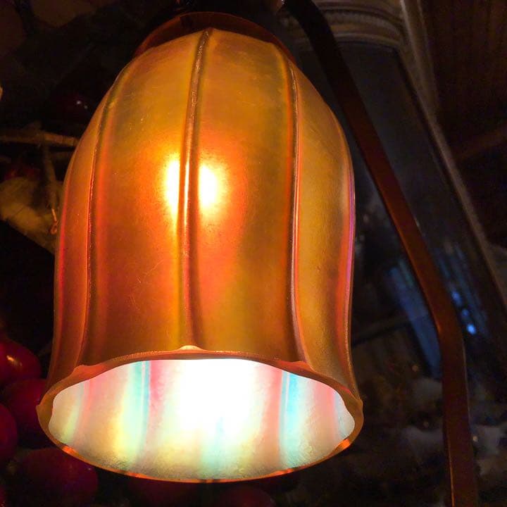 スチューベン アンティーク デスク ランプ ビンテージ ライト アールデコ