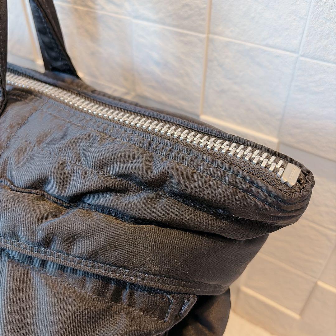 【美品】PORTER ポーター タンカー ブリーフケース ブラック　黒