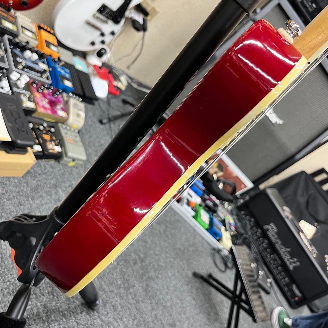 【10854】 Pignose ピグノーズ キルトトップ レッド ミニギター