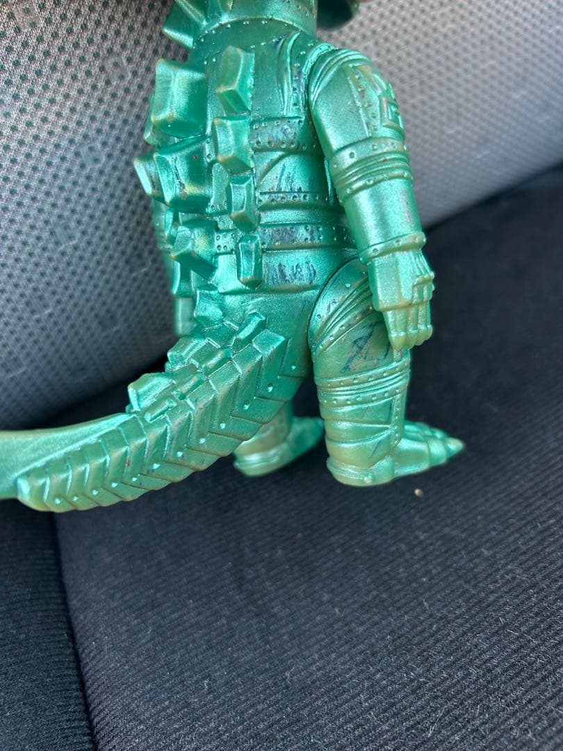 メカゴジラ 当時物 ブルマァク ソフビ 珍色 レアカラー